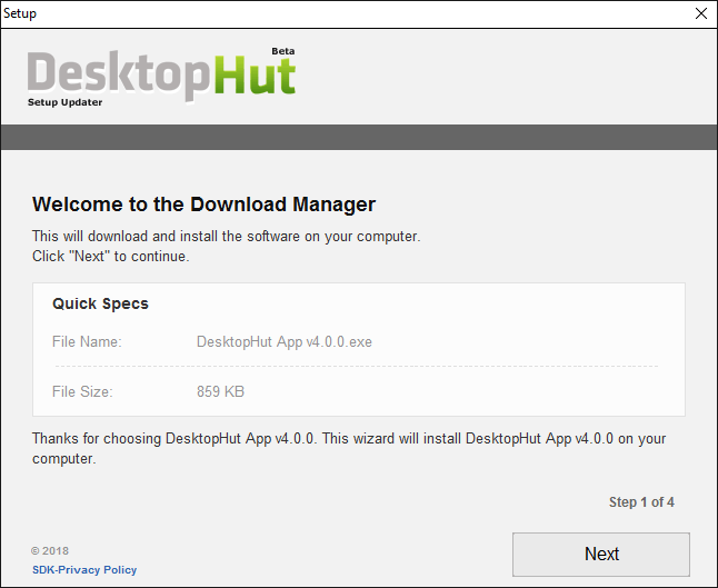 Crmla Desktophut Install